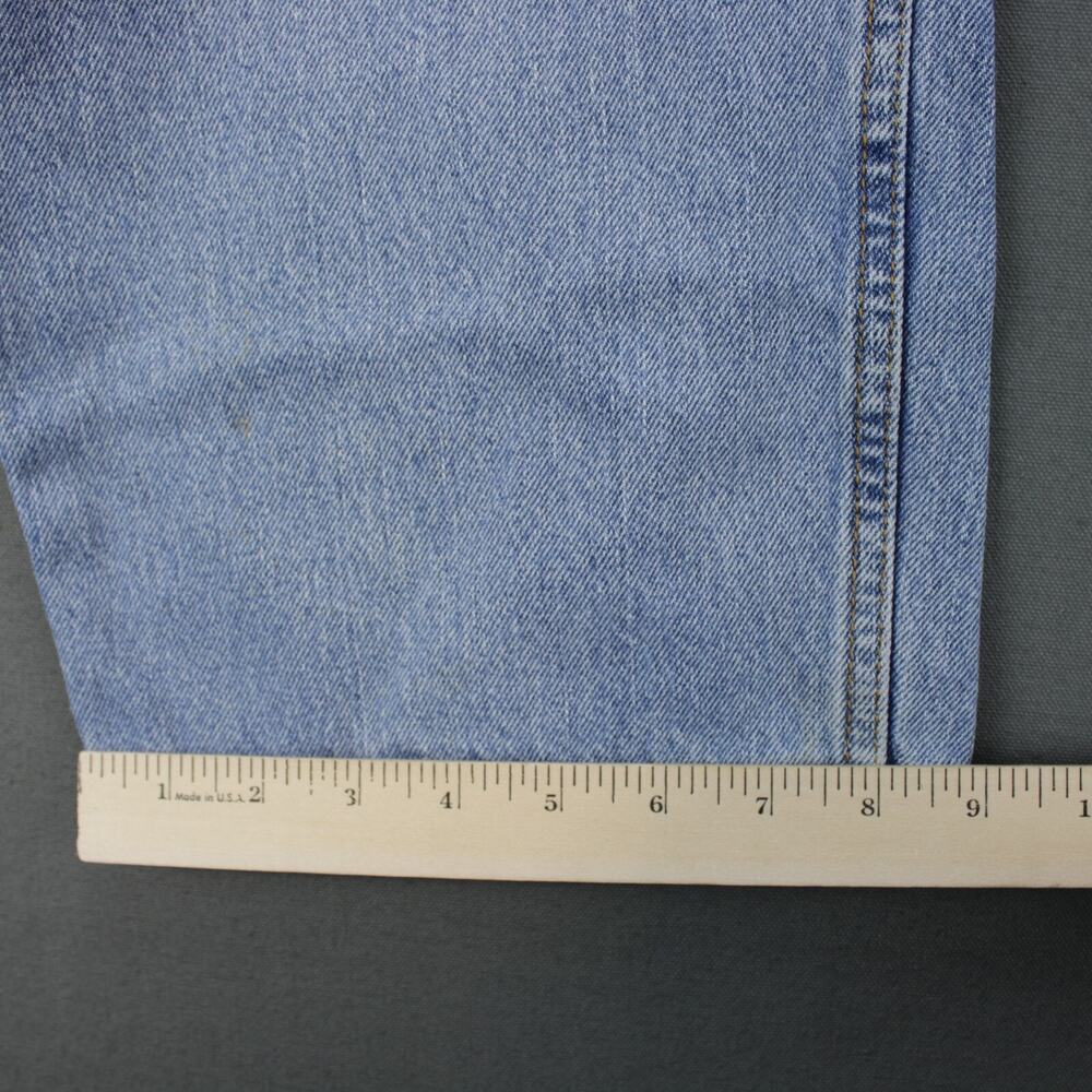 Levis 550 Jeans Relaxed Fit Straight Leg Mens 36x30 Blue - Picture 9 of 13